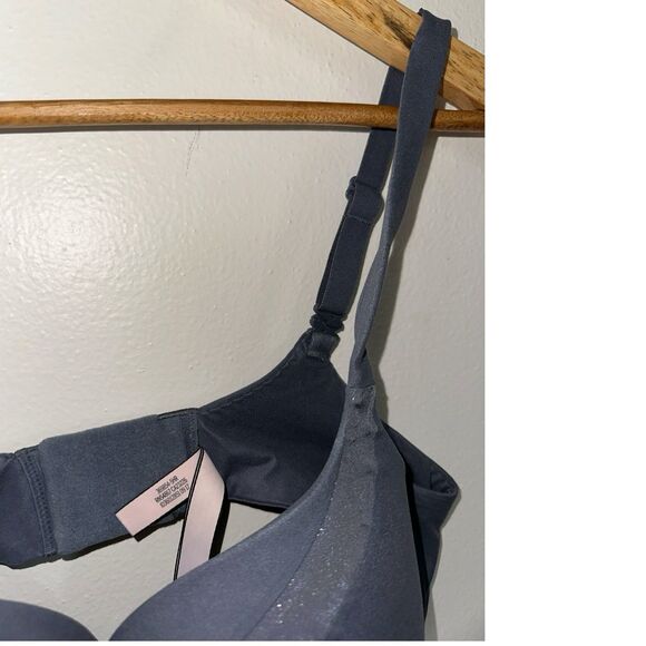 Victoria’s Secret 36DD Body by Victoria Perfect Shape Grey Padded Underwire Bra - Picture 4 of 9